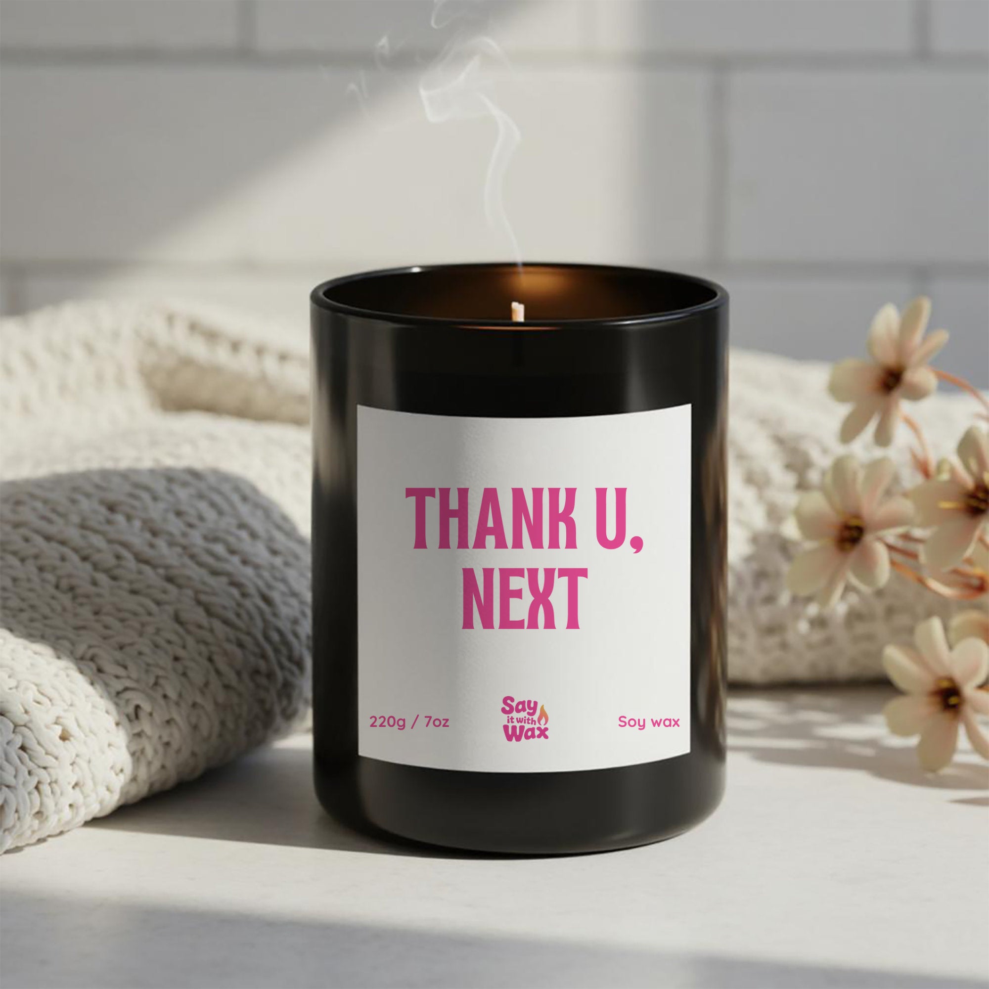 Thank U, Next – Breakup Glow-Up Candle