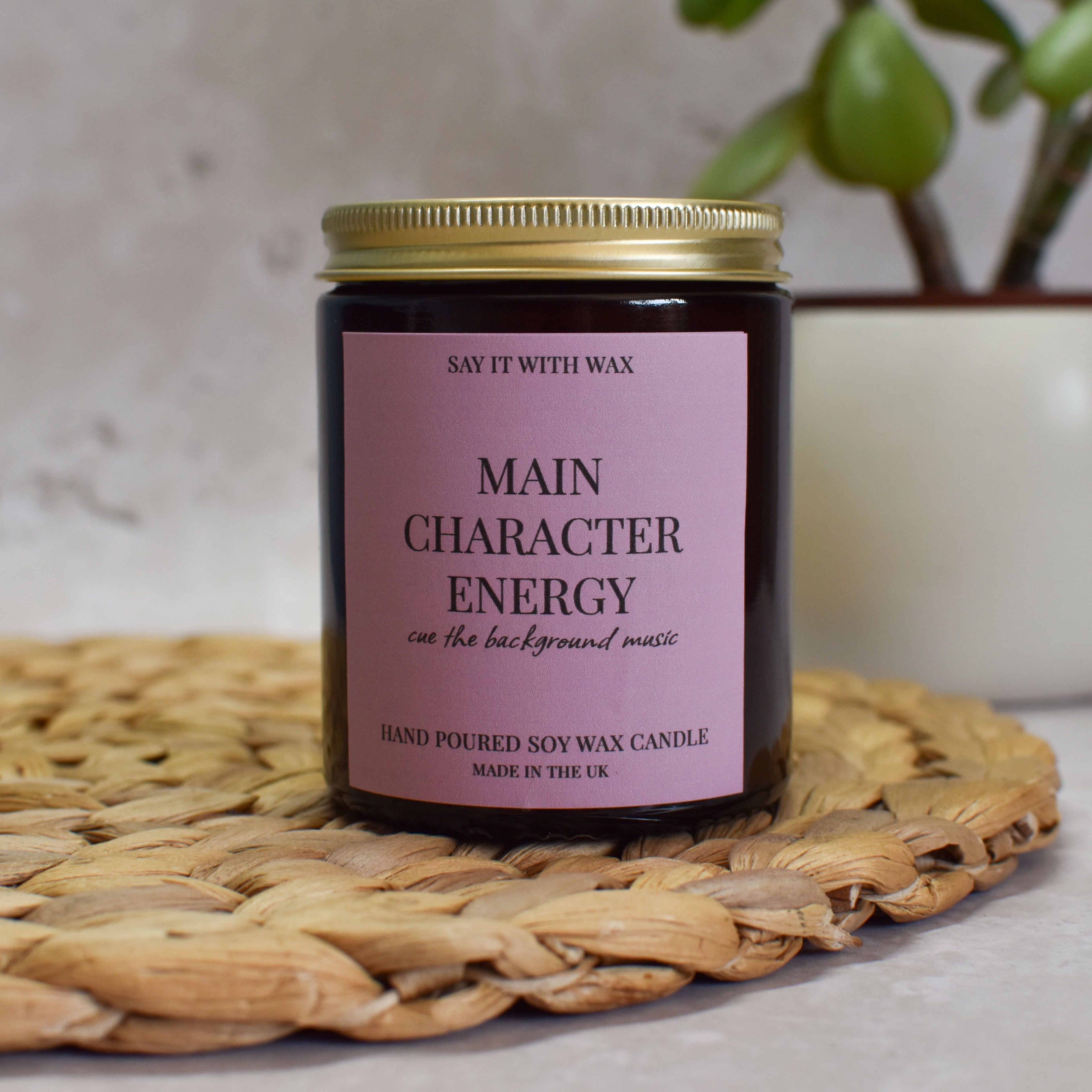 Main Character Energy Candle