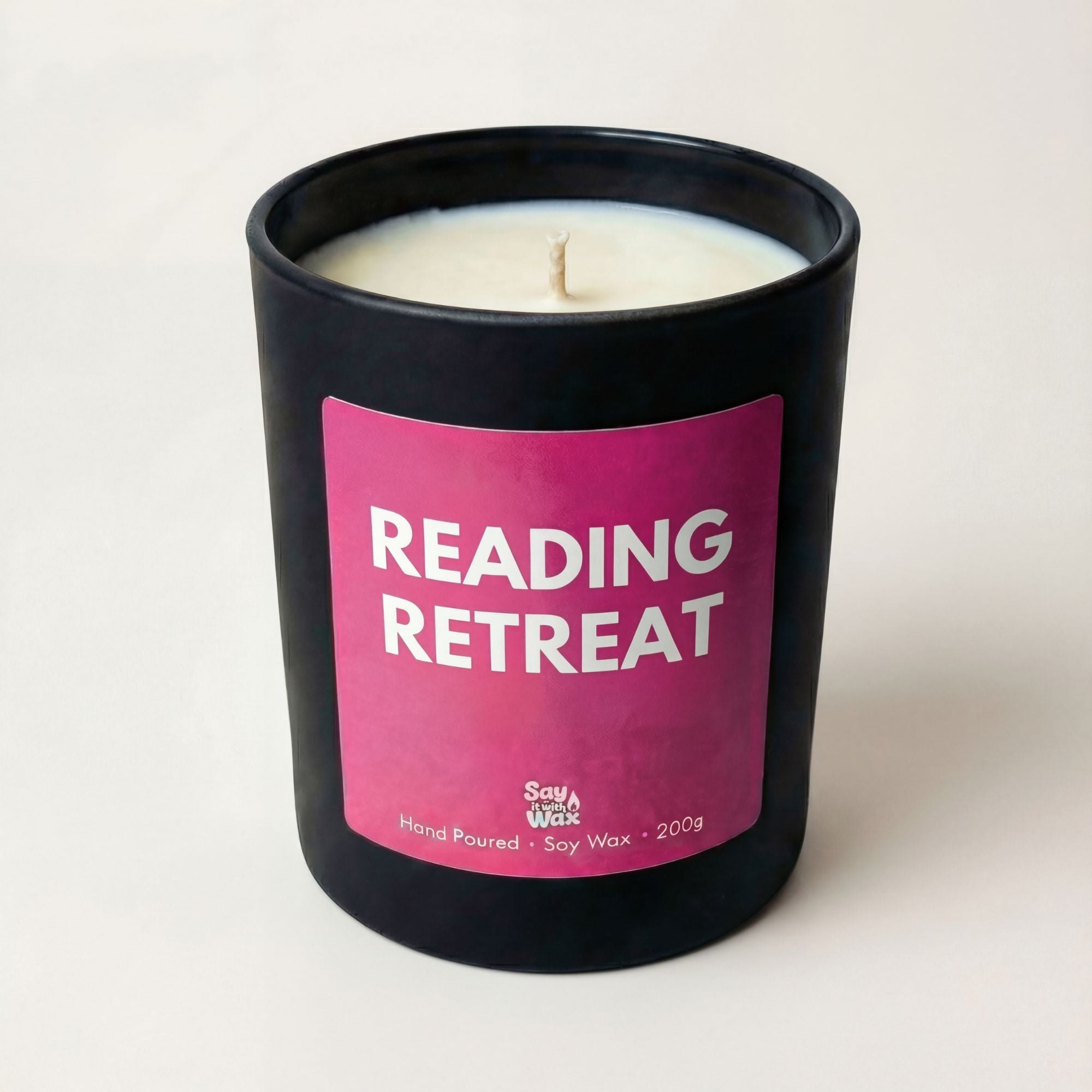 Reading Retreat Candle | Cosy Candle for Book Lovers & Quiet Moments