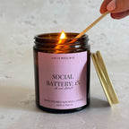 Social Battery: 1% Candle